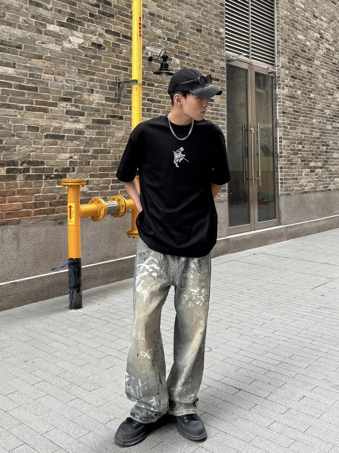 Art hand-painted T-shirt