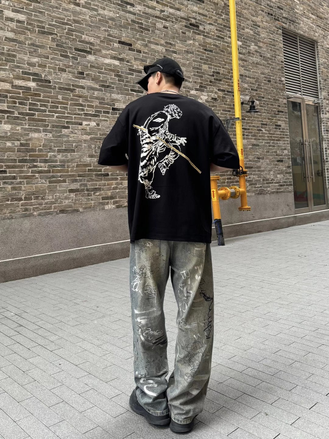 Art hand-painted T-shirt