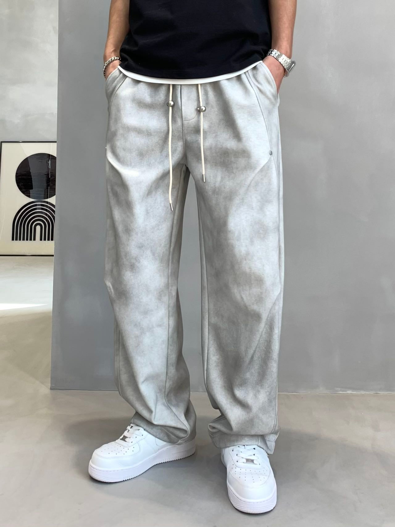 Make old dirty sweatpants