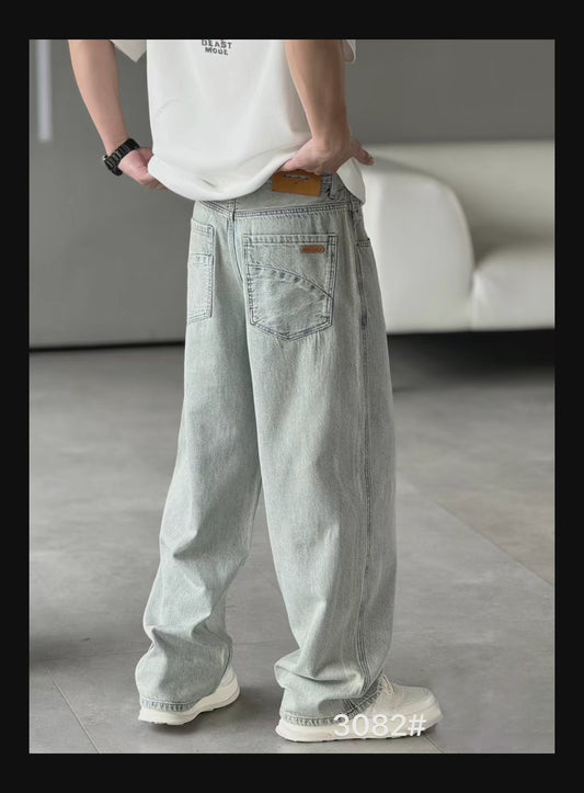 Straight light jeans